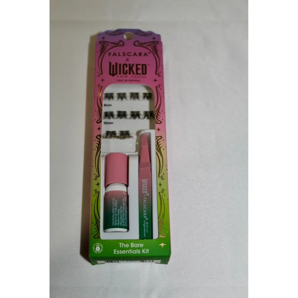 Kiss Falscara x Wicked The Bare Essentials Kit I Couldn't Be Lovelier New